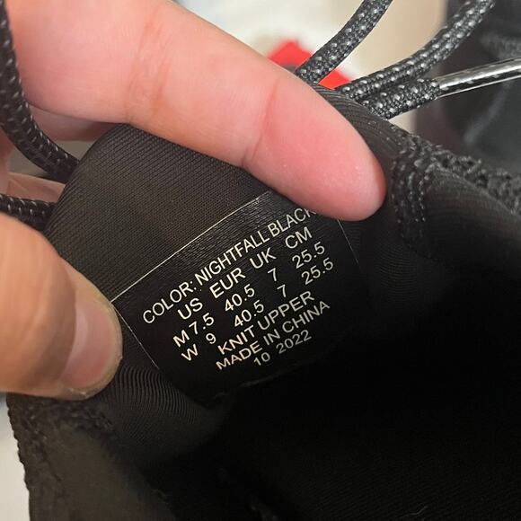 Snibbs Orbit Unisex Nonslip Work Shoes Nightfall Black Sneaker Womens Size 9 - Picture 8 of 8